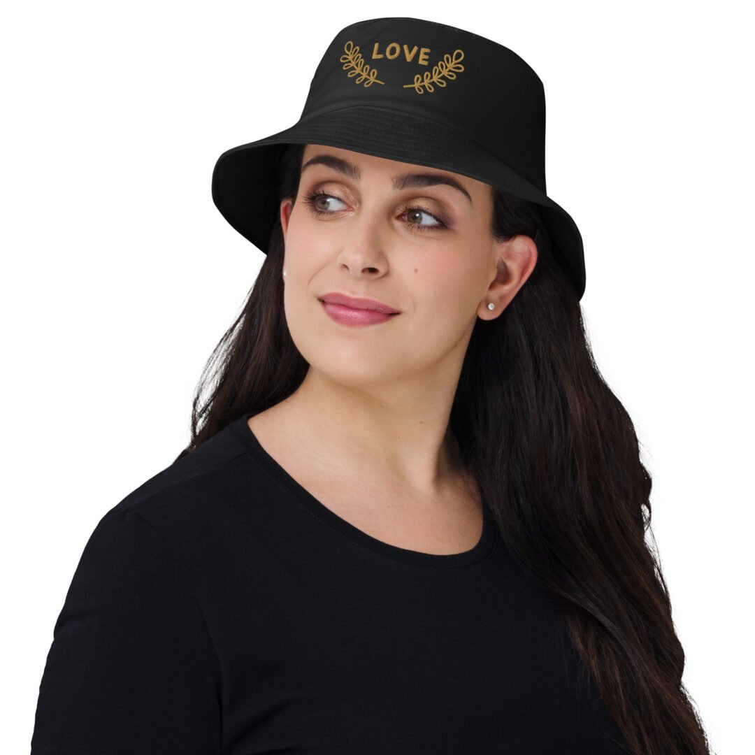 "LOVE" + Leaves - Bucket Hat