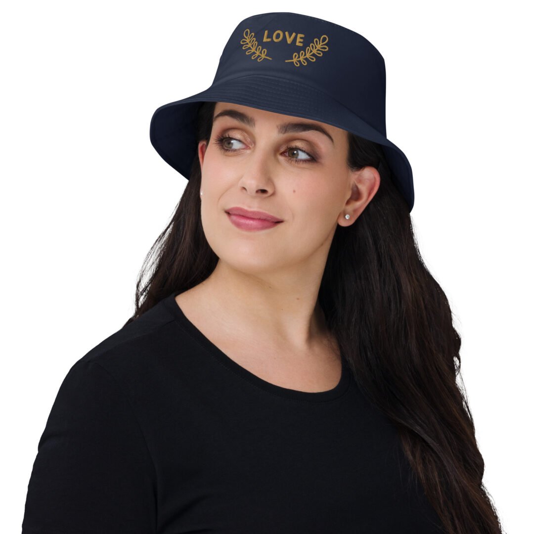 "LOVE" + Leaves - Bucket Hat