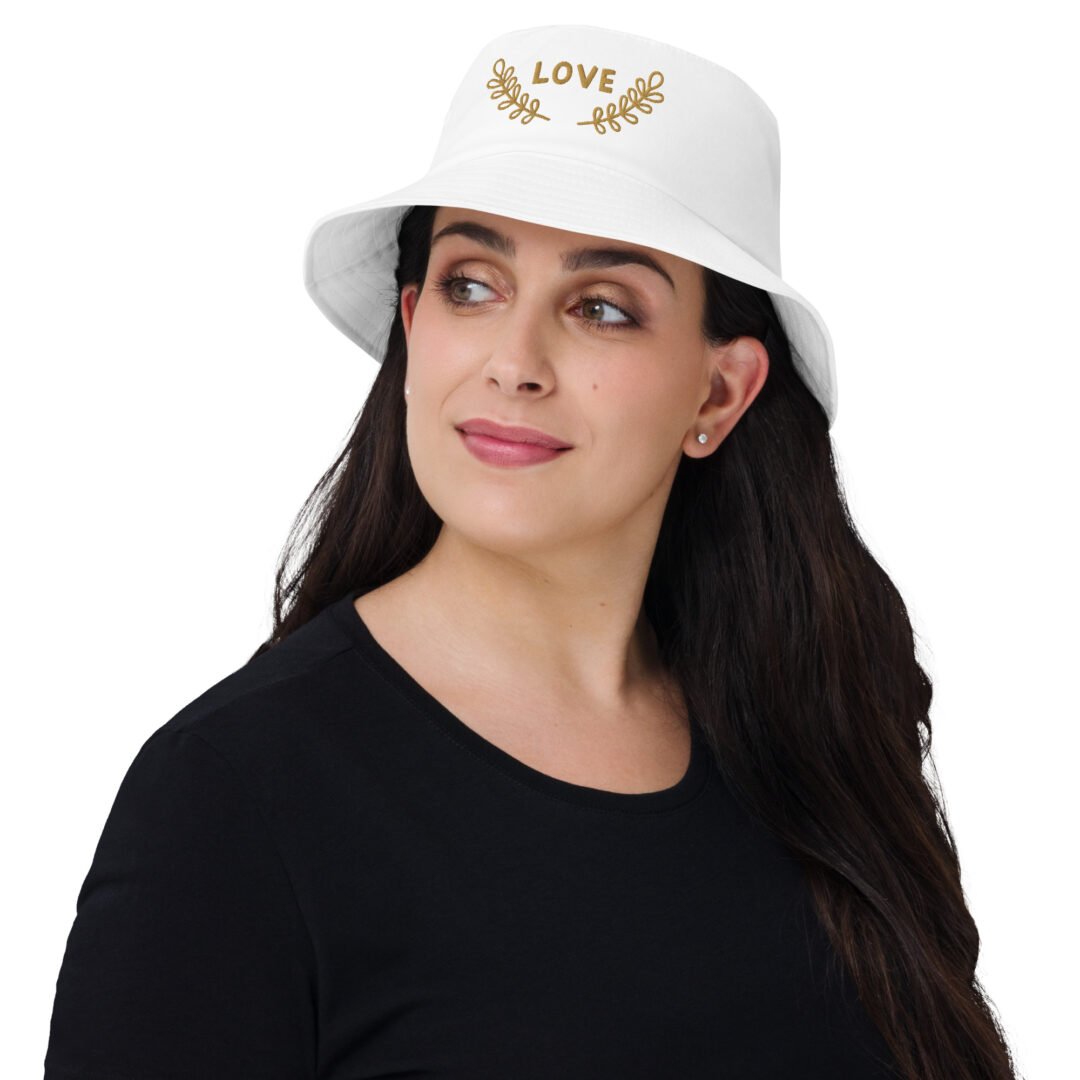 "LOVE" + Leaves - Bucket Hat