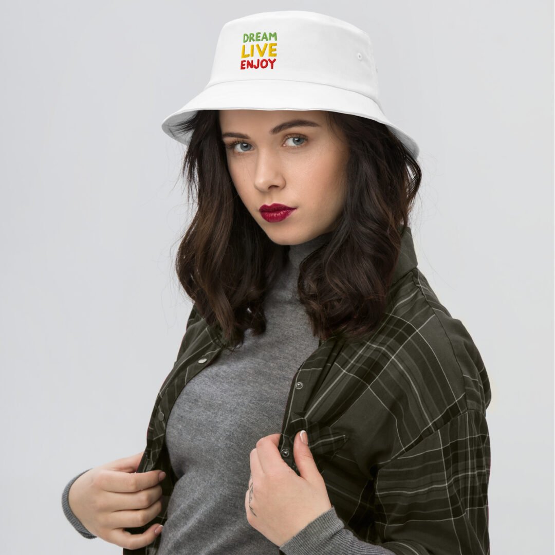 "DREAM-LIVE-ENJOY" - Bucket Hat