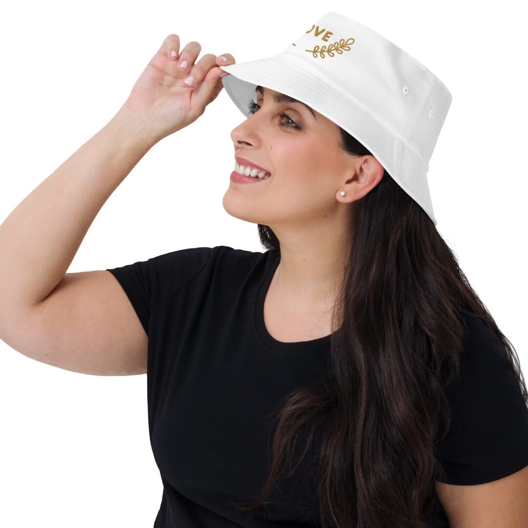 "LOVE" + Leaves - Bucket Hat