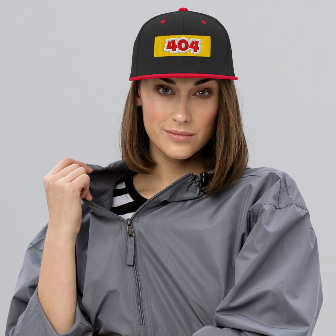 "404" - Classic Snapback