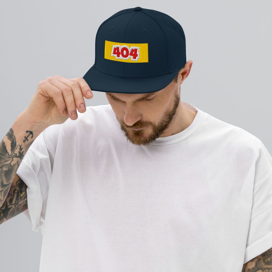 "404" - Classic Snapback