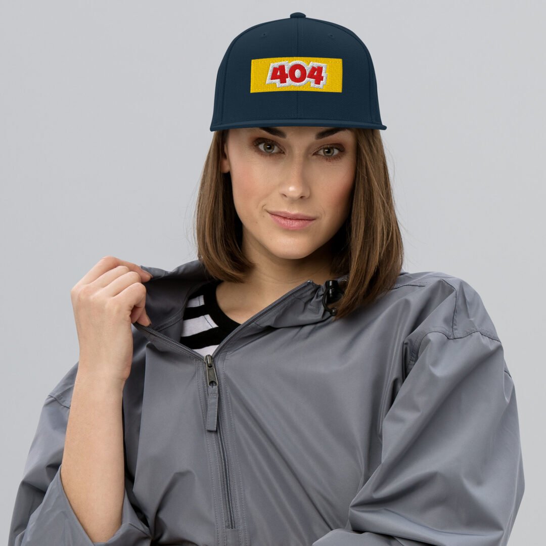 "404" - Classic Snapback