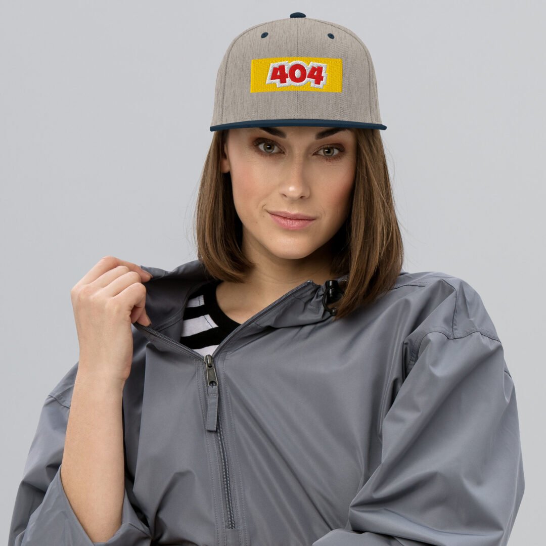 "404" - Classic Snapback