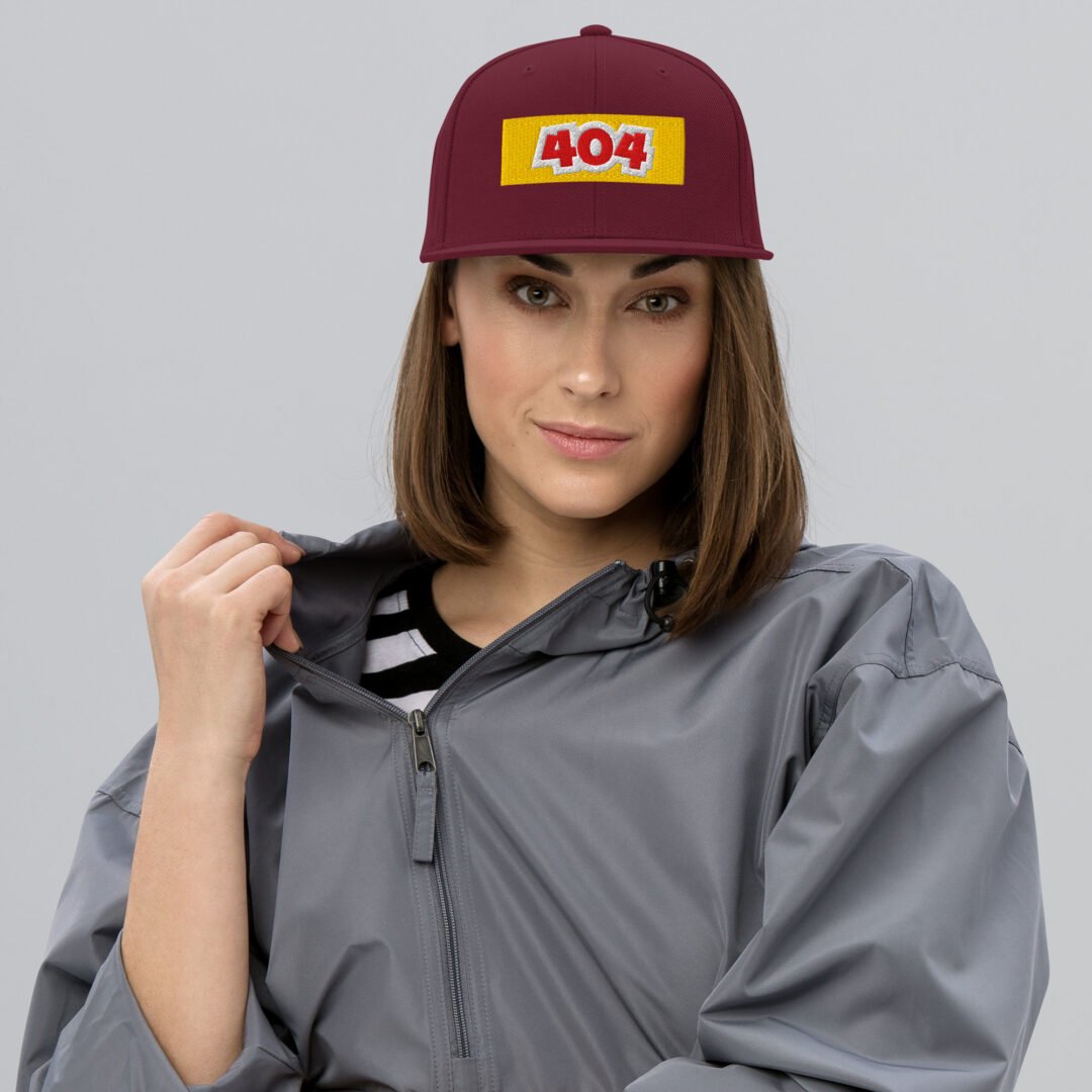 "404" - Classic Snapback