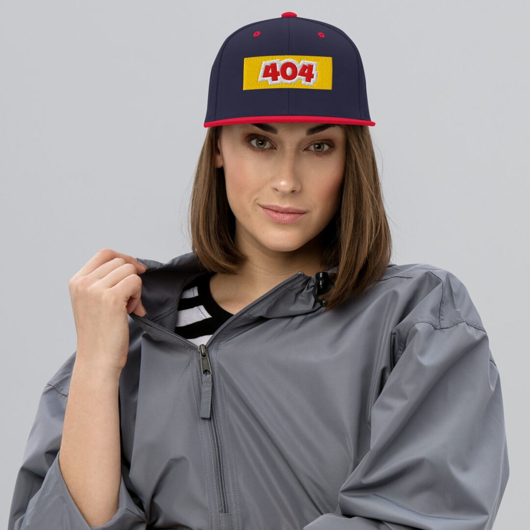 "404" - Classic Snapback