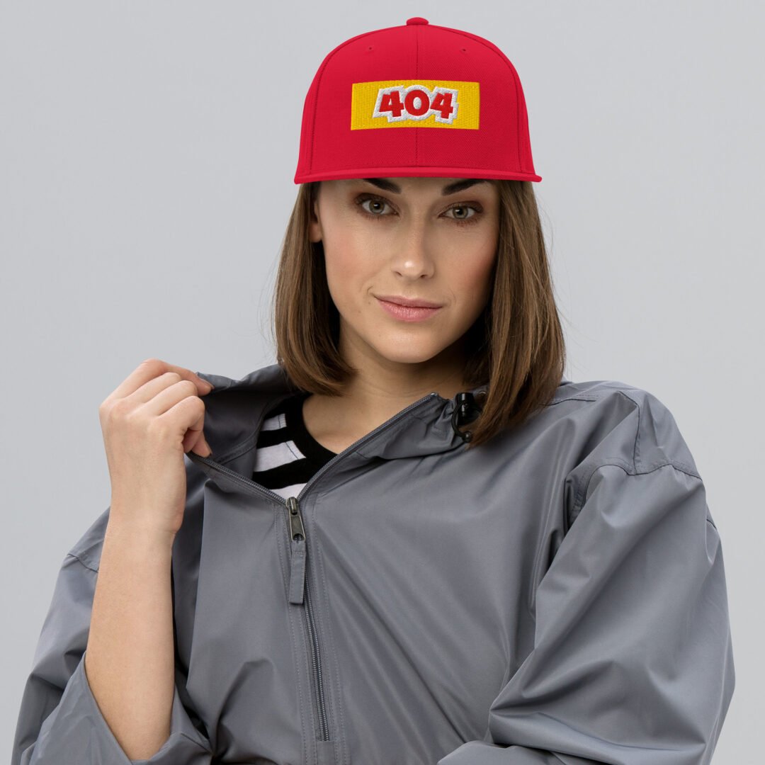 "404" - Classic Snapback