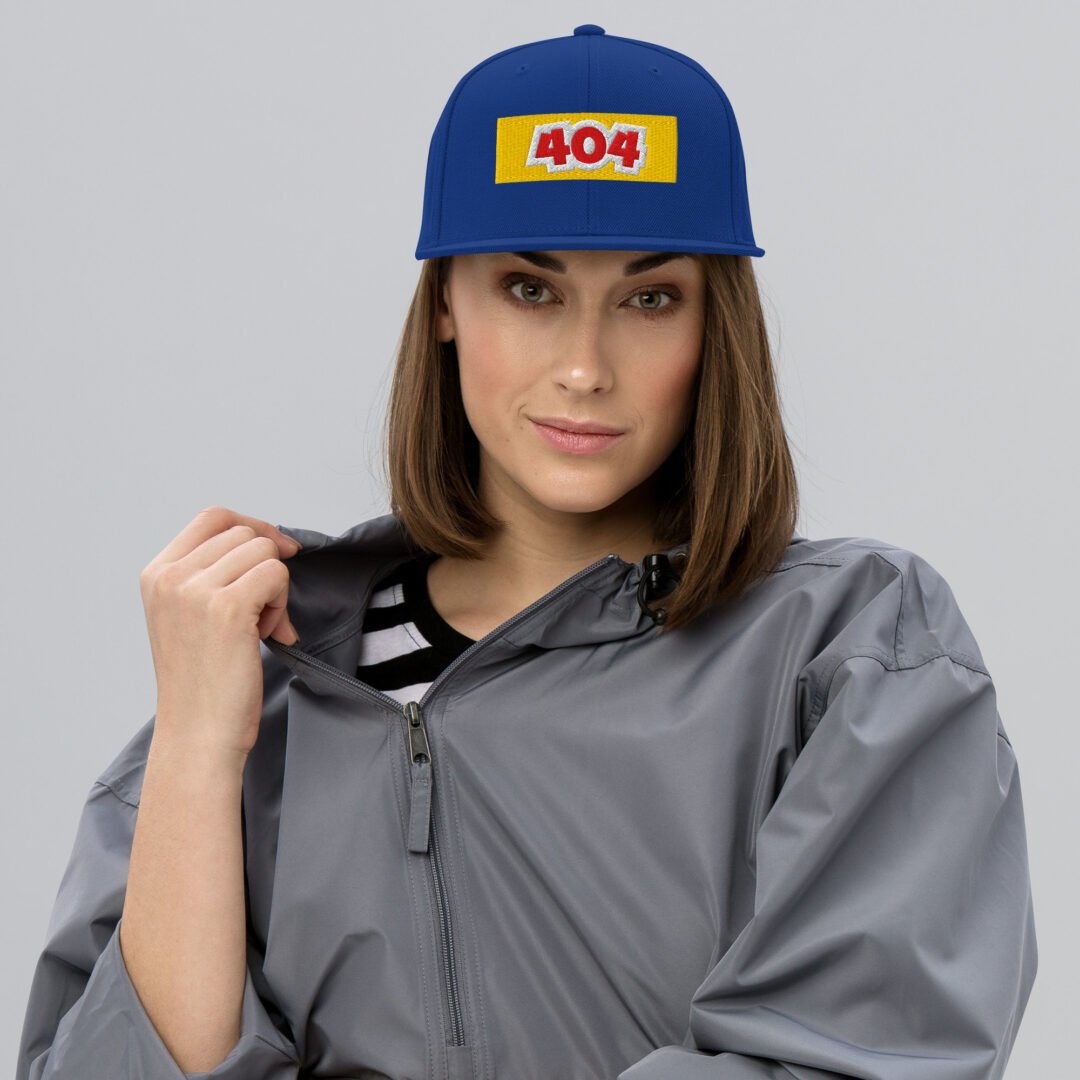 "404" - Classic Snapback