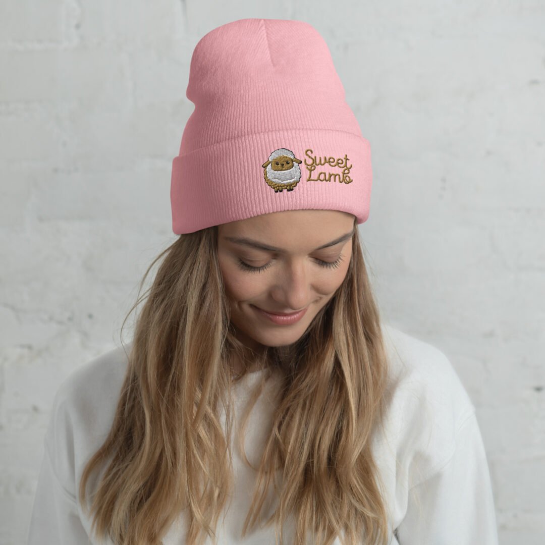 "Sweet Lamb" - Cuffed Beanie