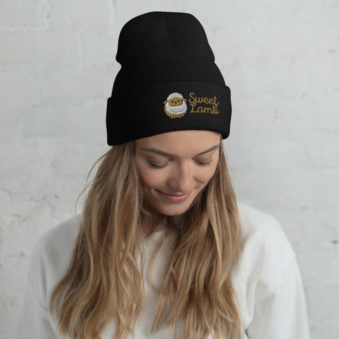 "Sweet Lamb" - Cuffed Beanie