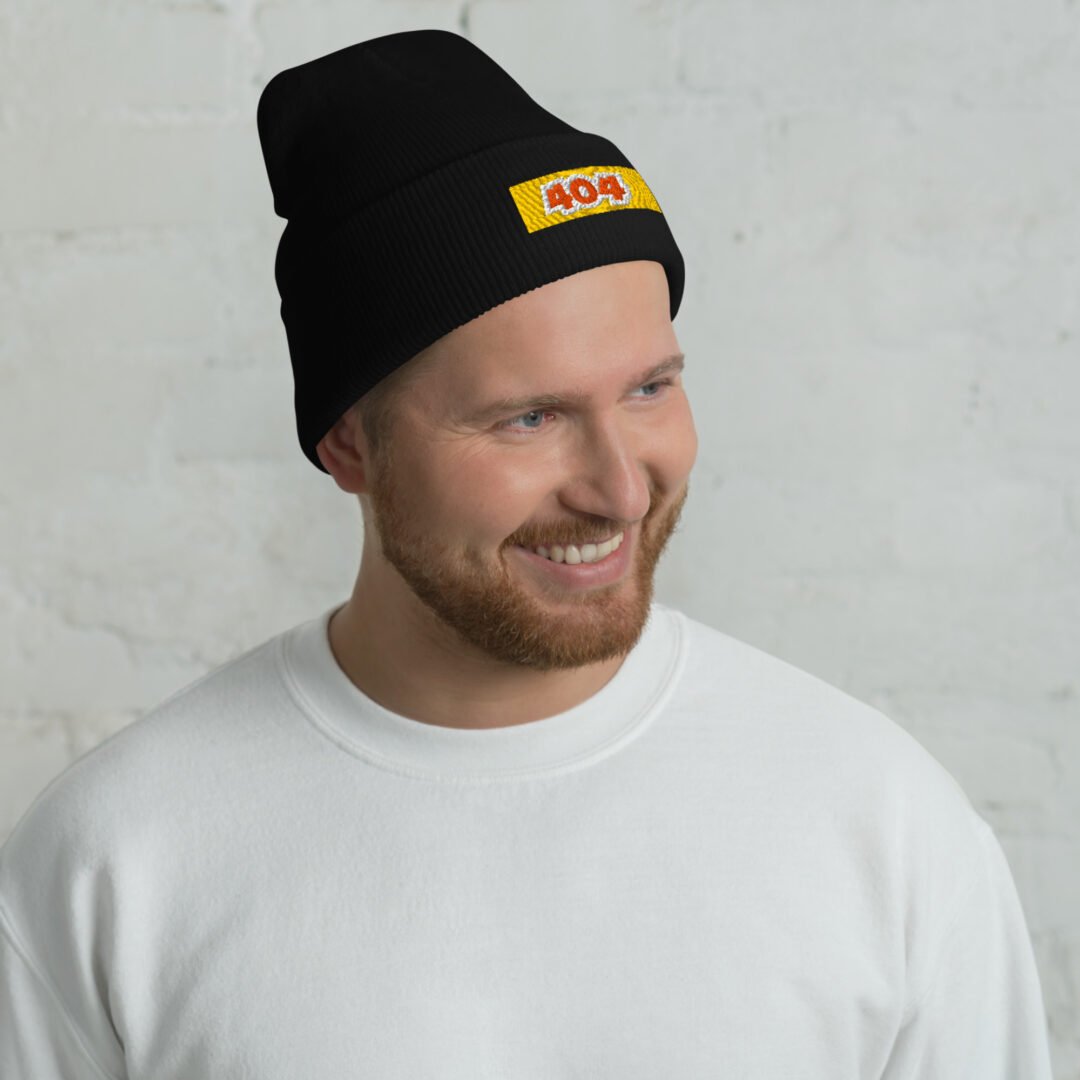 "404" - Cuffed Beanie