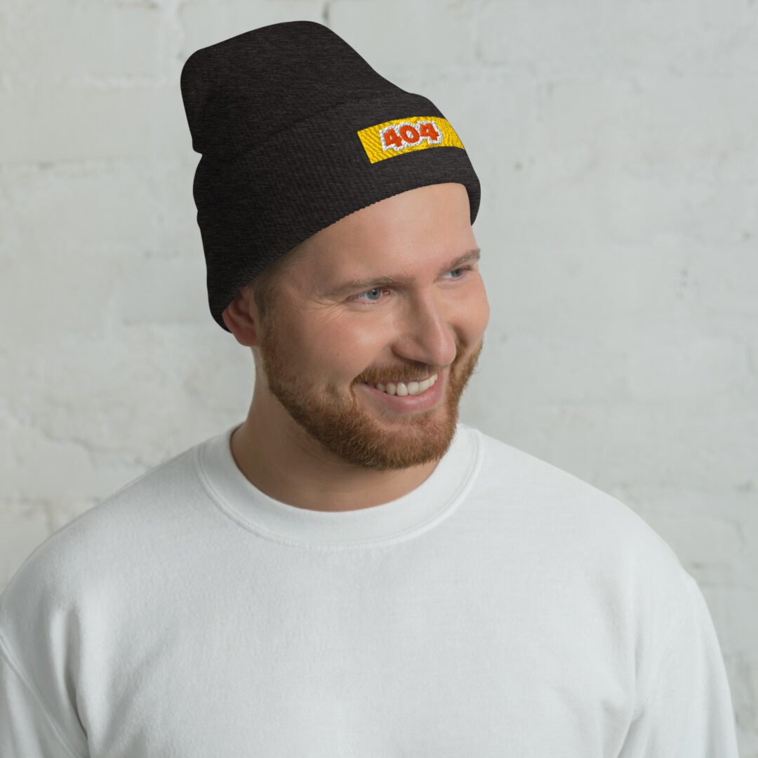 "404" - Cuffed Beanie