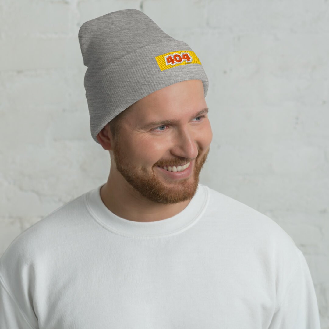 "404" - Cuffed Beanie