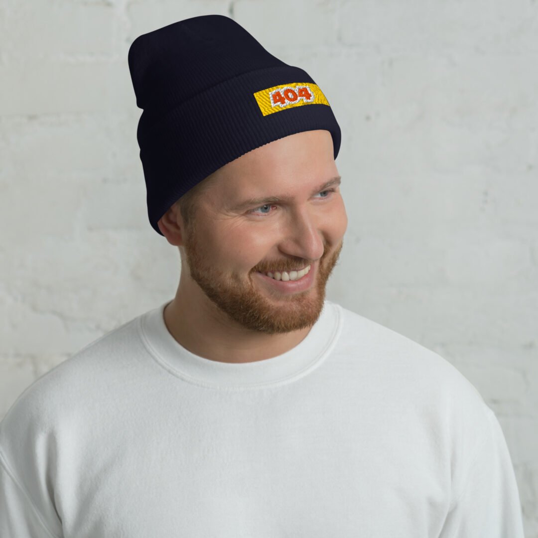 "404" - Cuffed Beanie