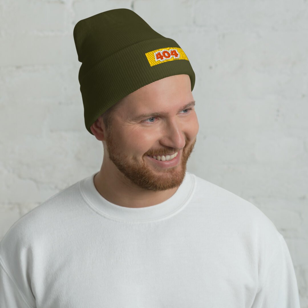 "404" - Cuffed Beanie