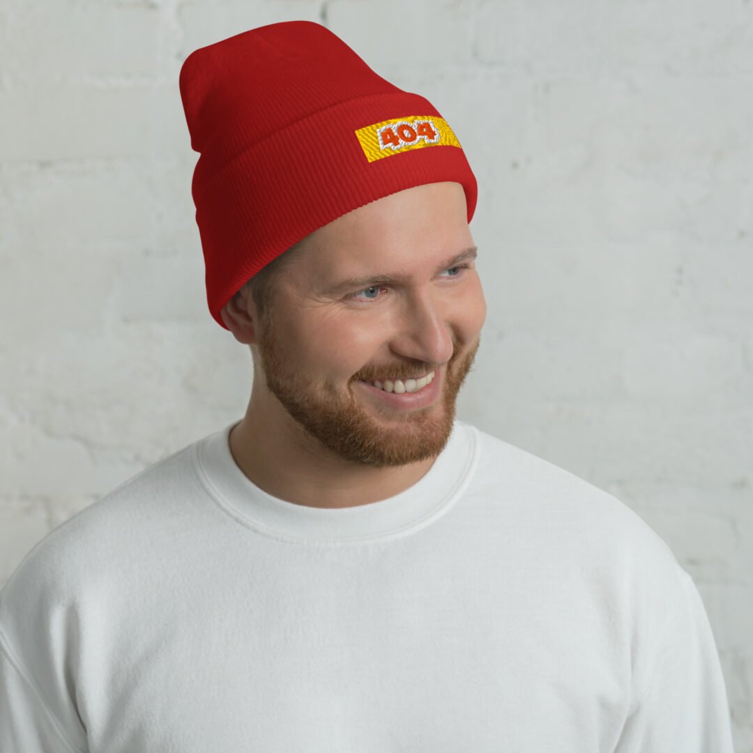 "404" - Cuffed Beanie