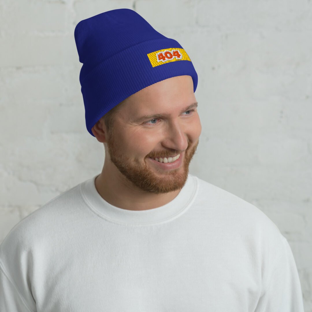 "404" - Cuffed Beanie