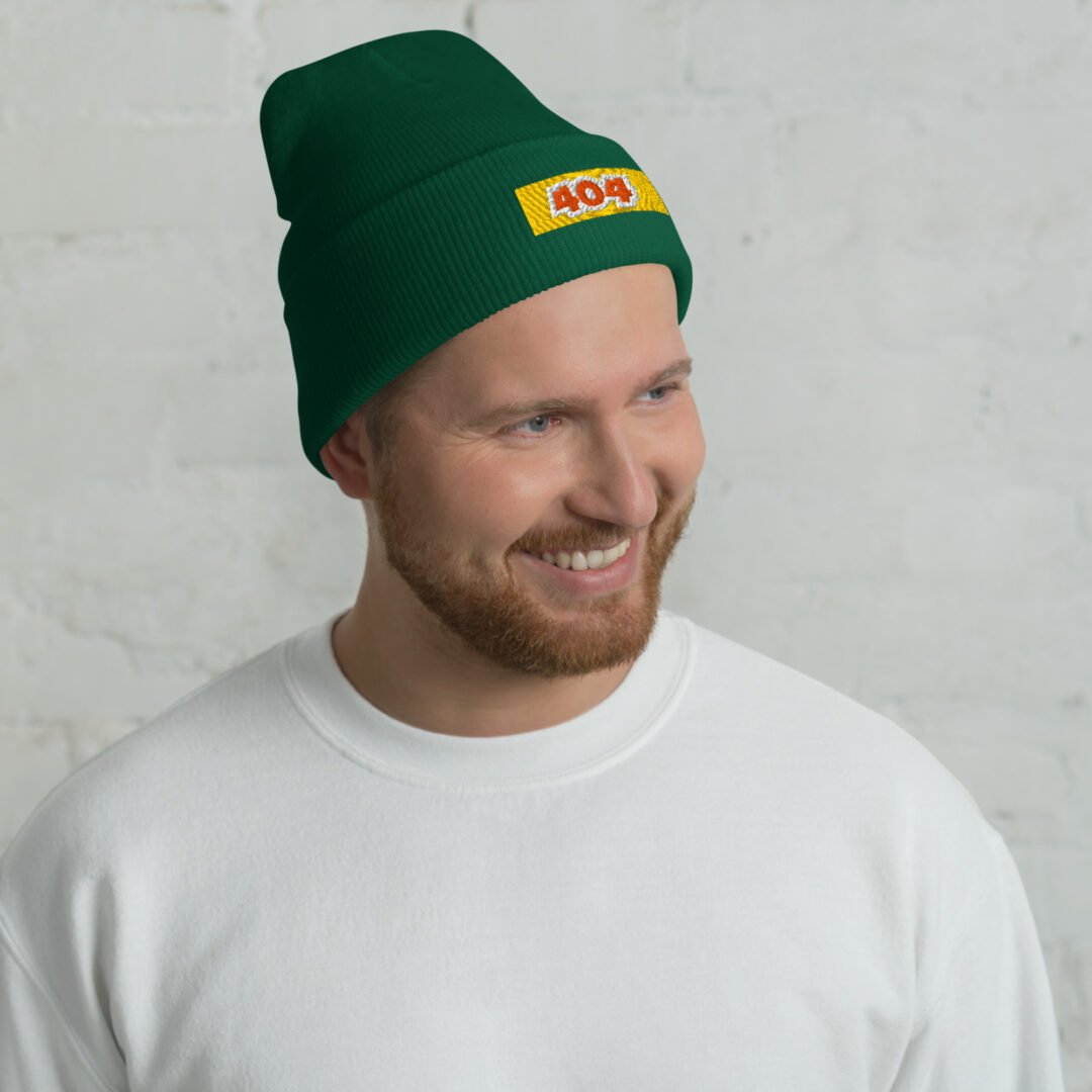 "404" - Cuffed Beanie