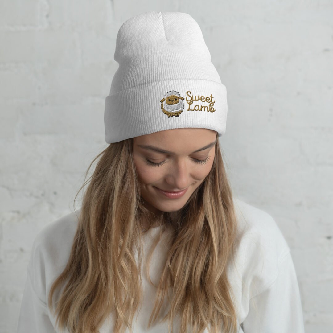 "Sweet Lamb" - Cuffed Beanie