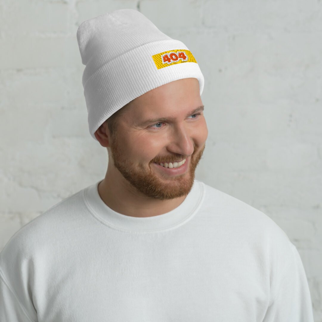 "404" - Cuffed Beanie