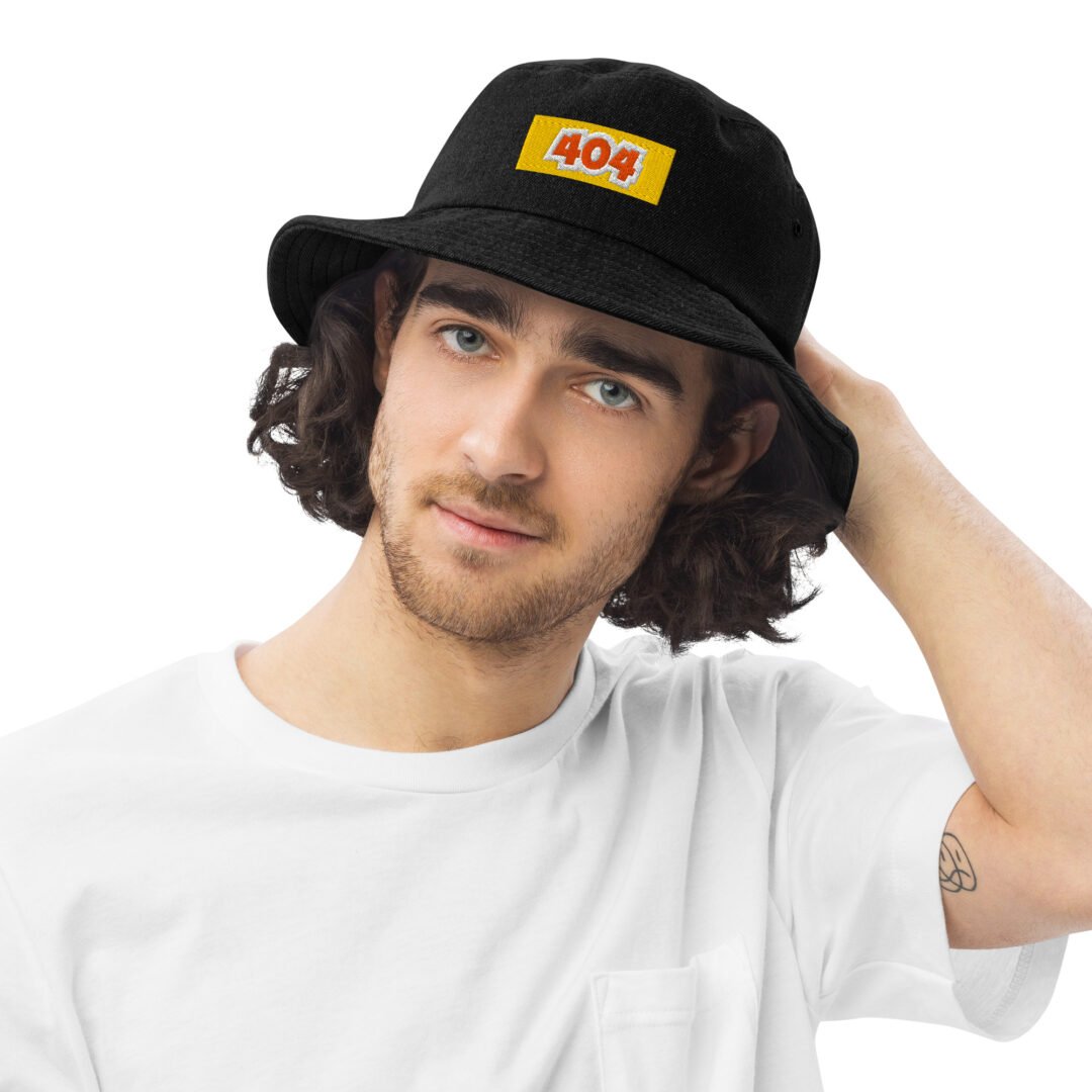 "404" - Denim Bucket Hat