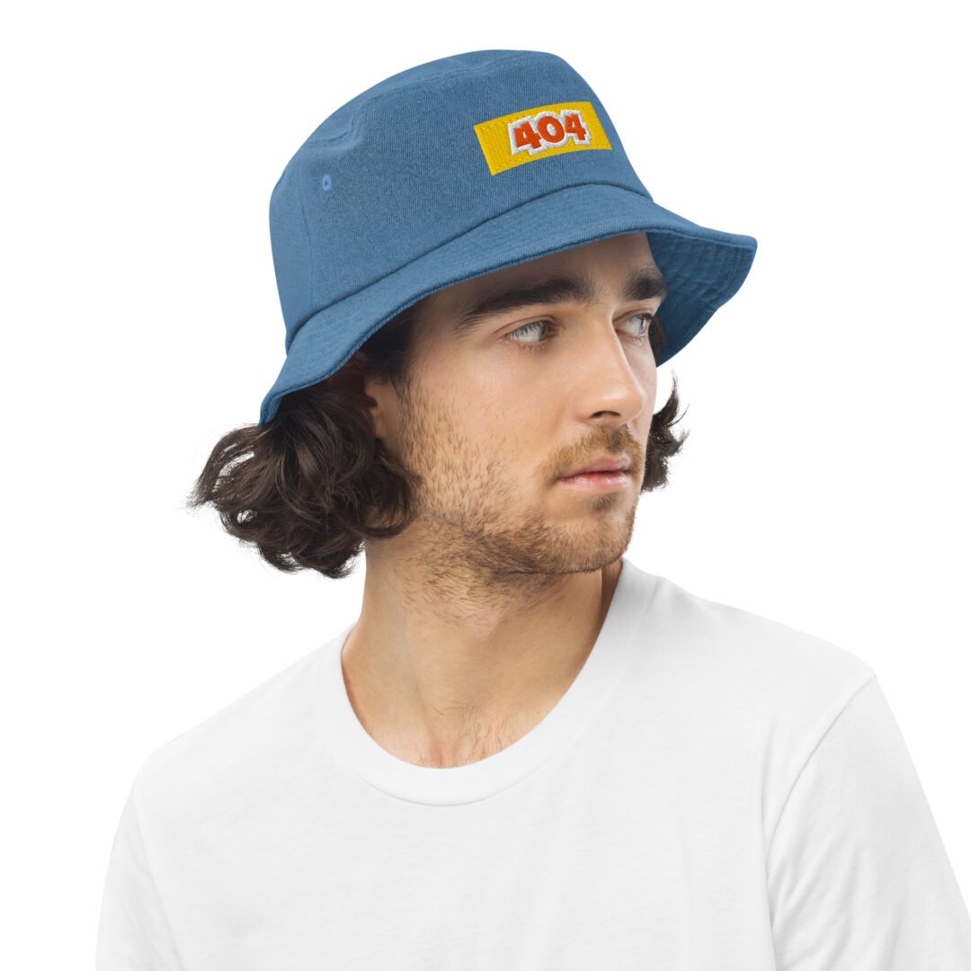 "404" - Denim Bucket Hat