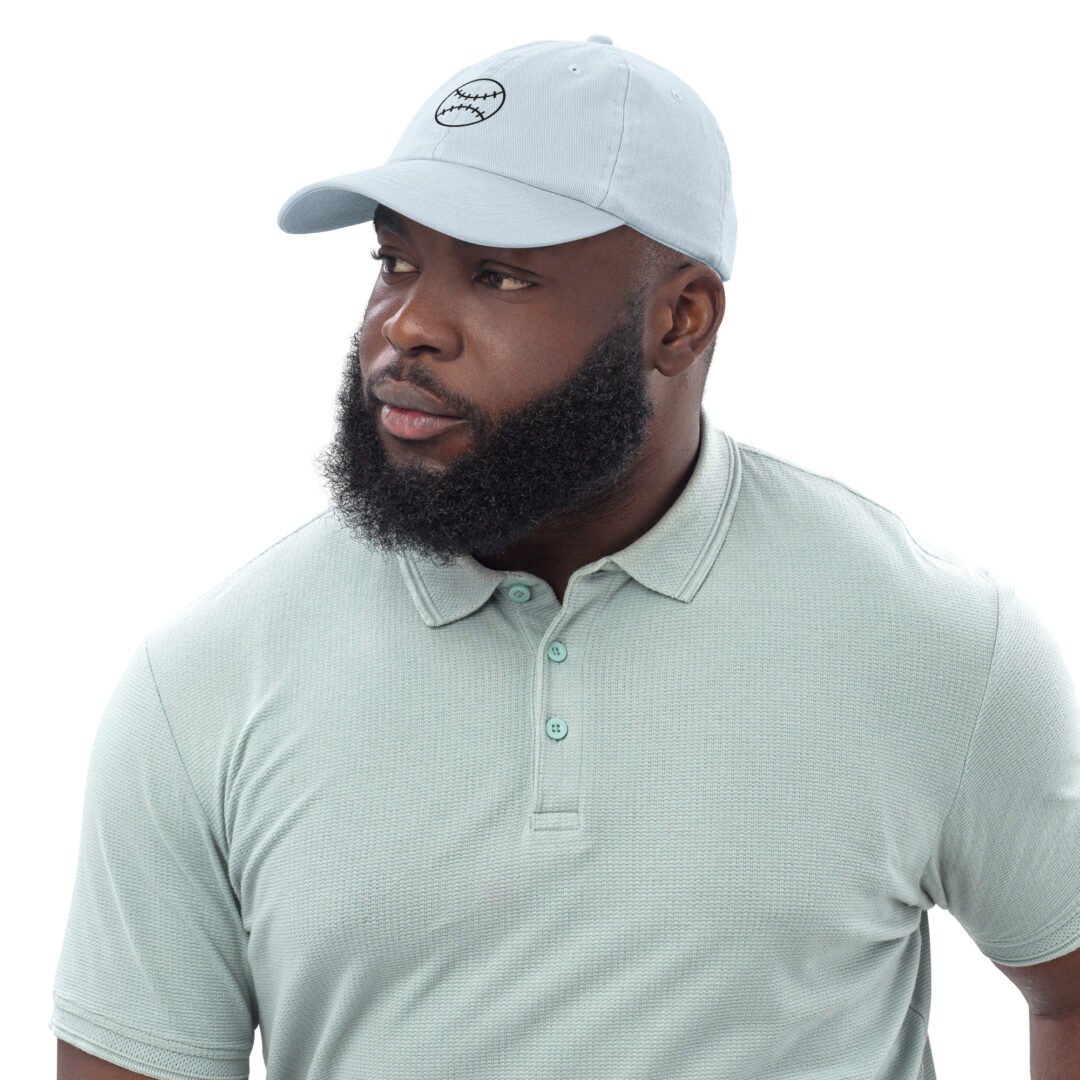 Baseball Ball - Pastel Baseball Hat