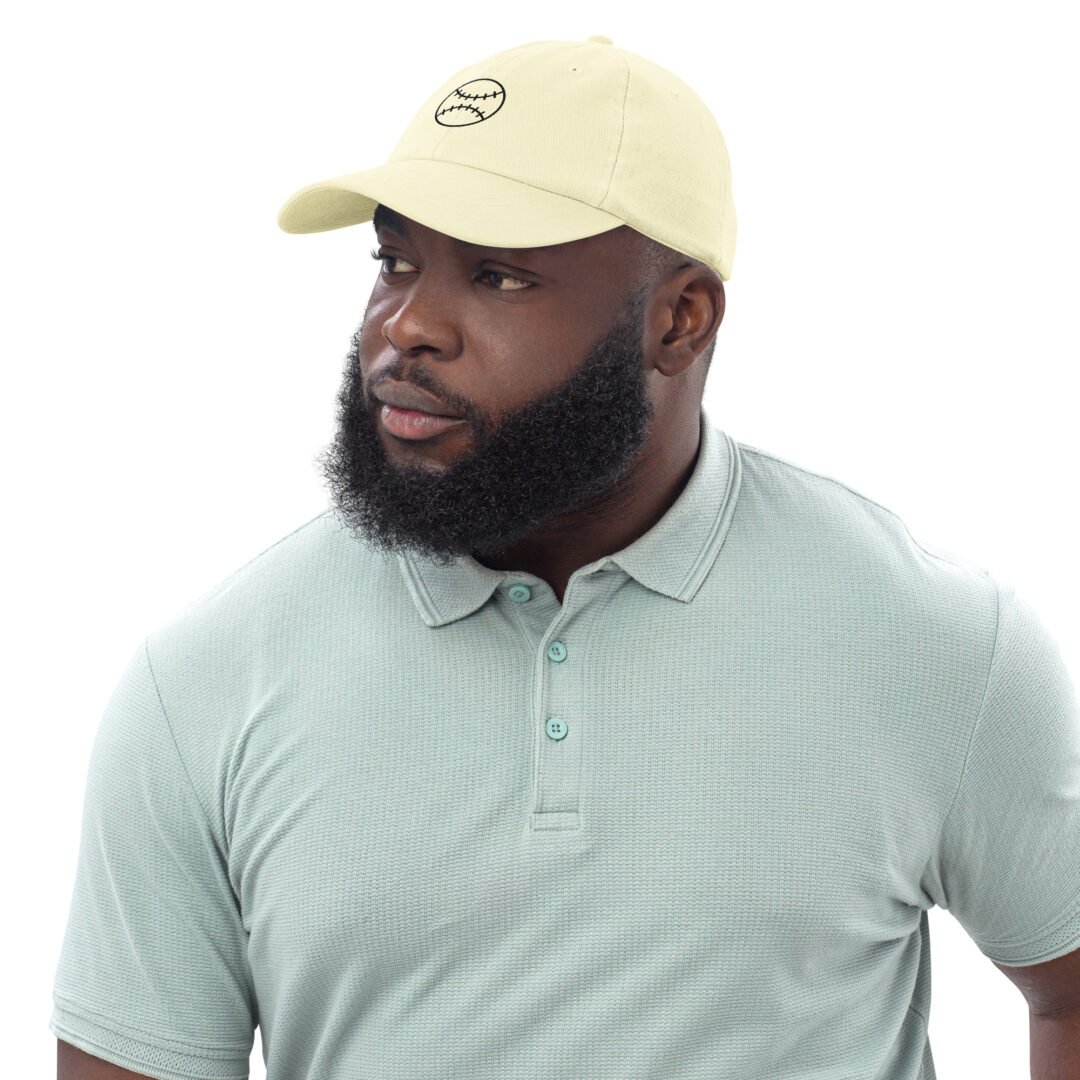 Baseball Ball - Pastel Baseball Hat