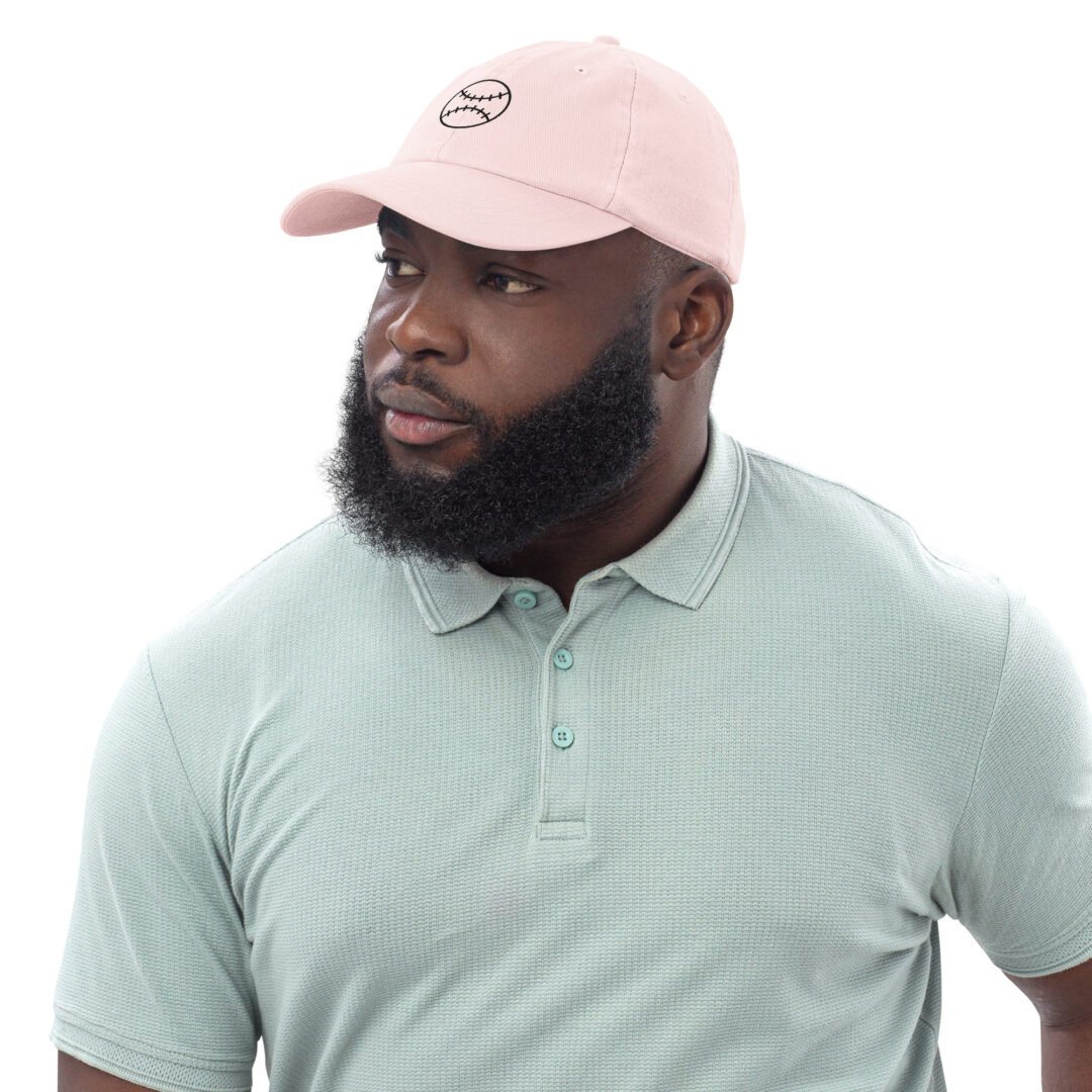 Baseball Ball - Pastel Baseball Hat