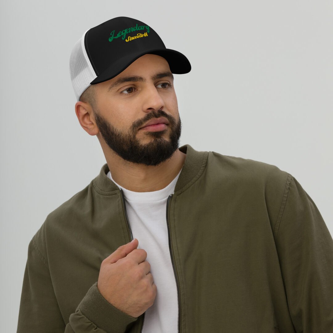 "Legendary Since Birth" - Retro Trucker Hat