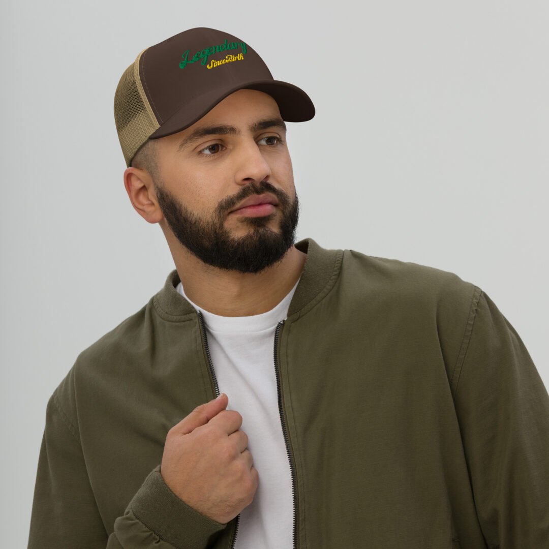 "Legendary Since Birth" - Retro Trucker Hat
