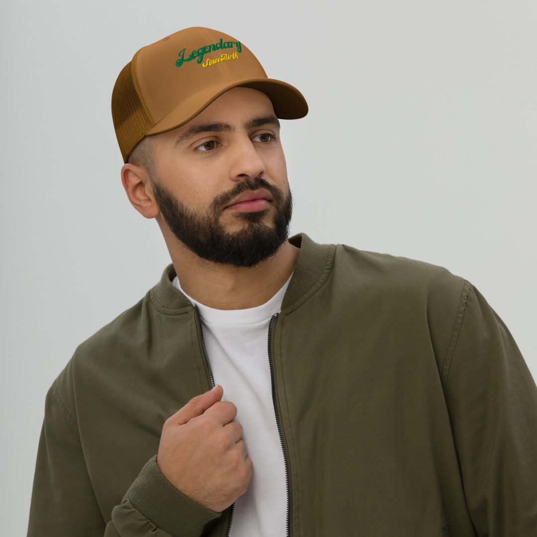 "Legendary Since Birth" - Retro Trucker Hat