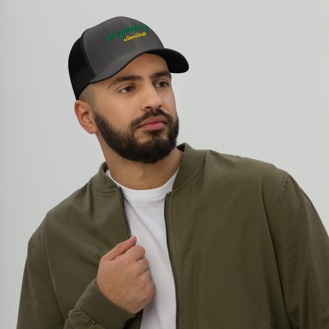 "Legendary Since Birth" - Retro Trucker Hat