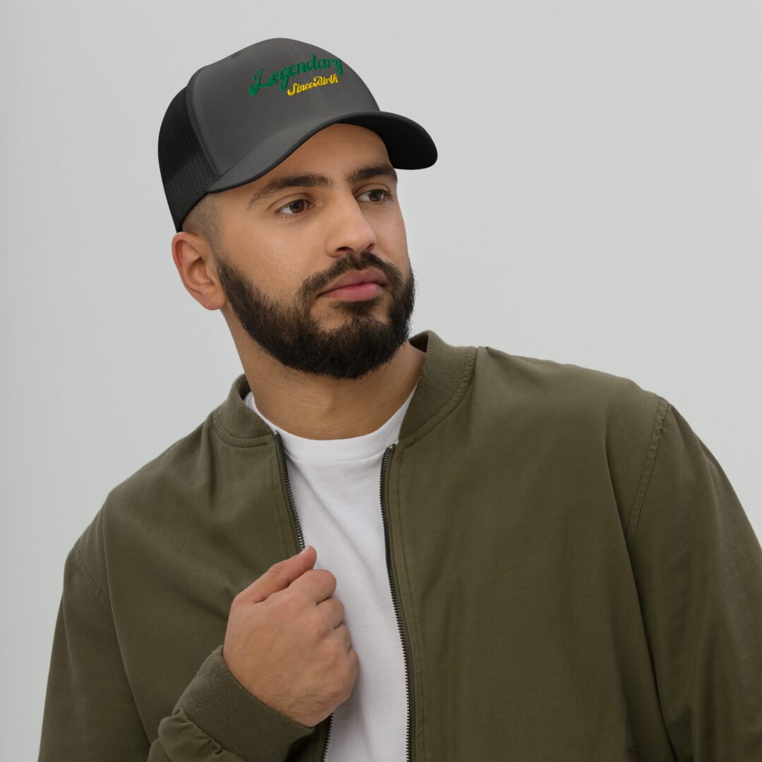 "Legendary Since Birth" - Retro Trucker Hat