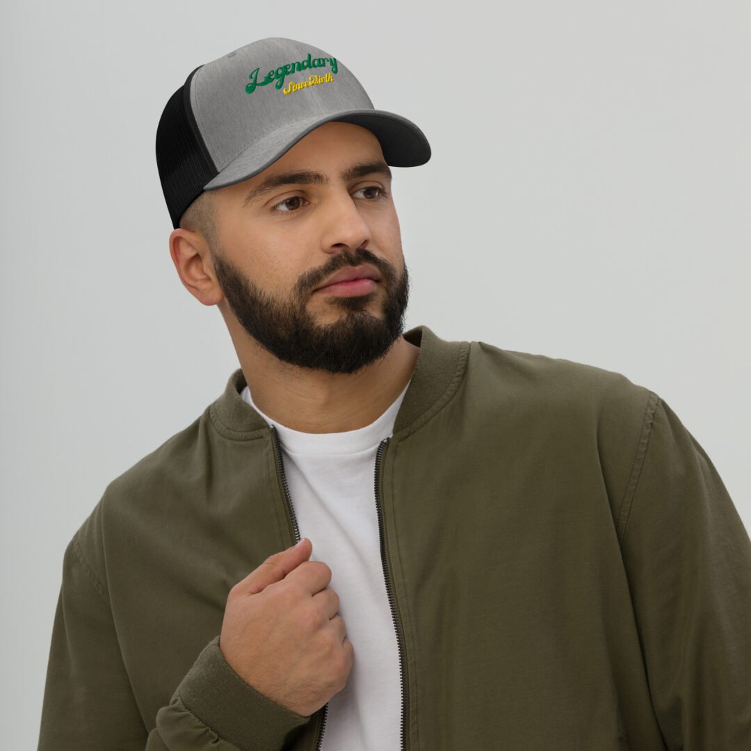 "Legendary Since Birth" - Retro Trucker Hat