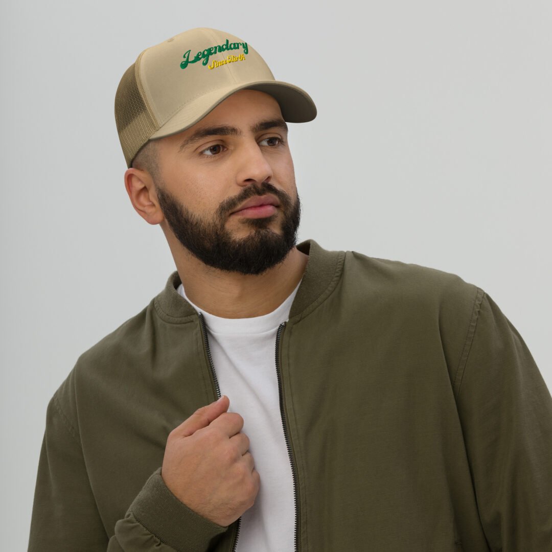 "Legendary Since Birth" - Retro Trucker Hat
