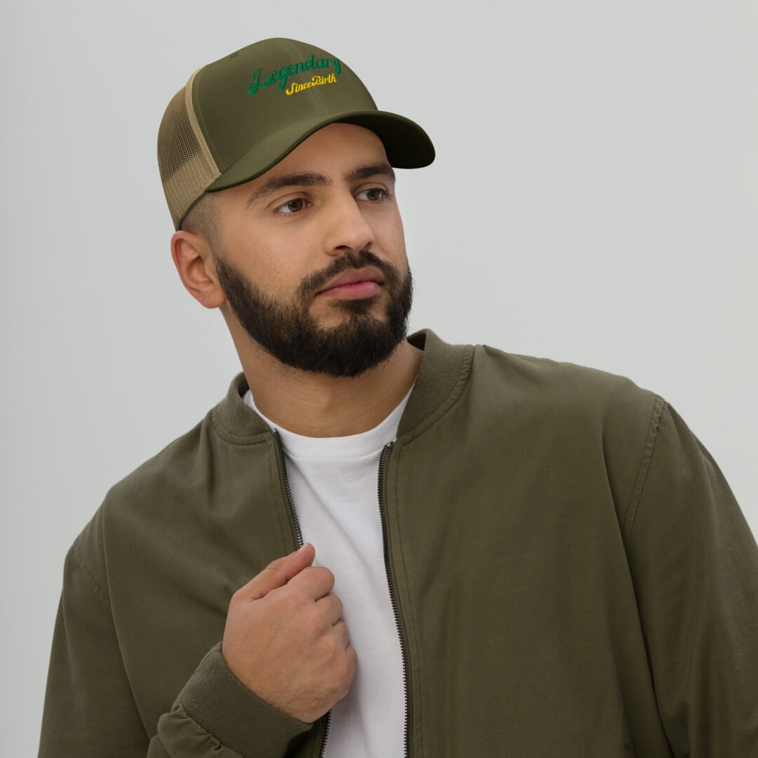 "Legendary Since Birth" - Retro Trucker Hat