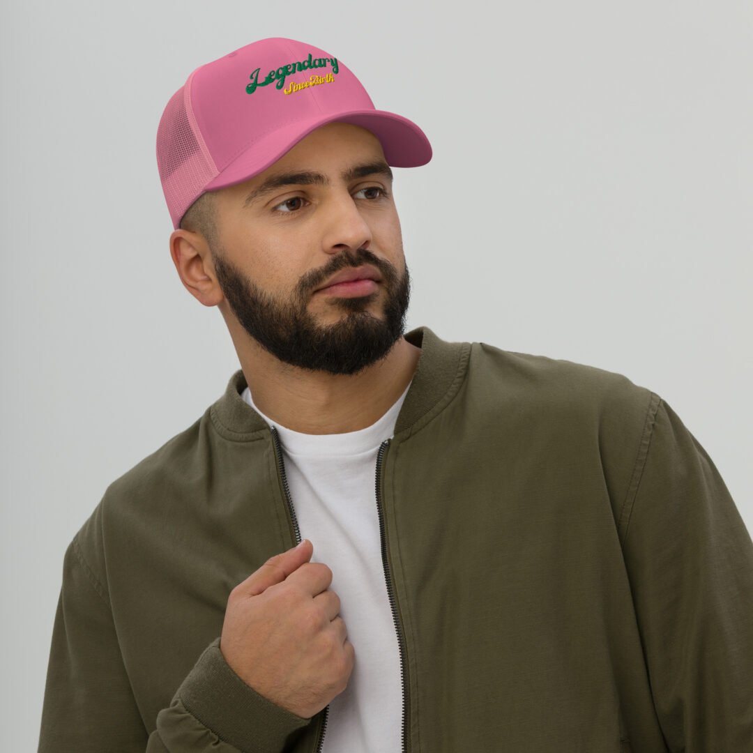 "Legendary Since Birth" - Retro Trucker Hat
