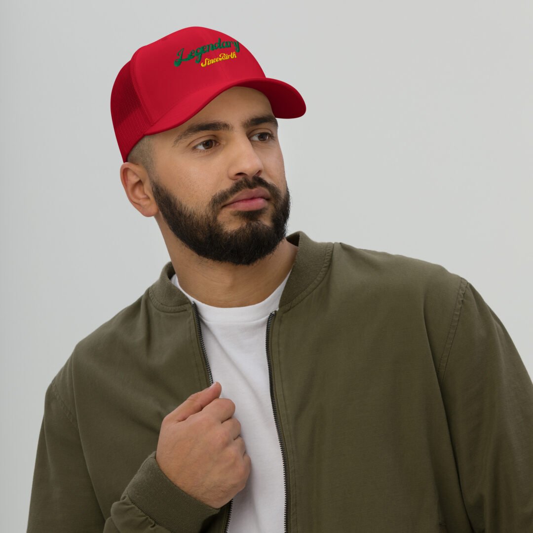 "Legendary Since Birth" - Retro Trucker Hat