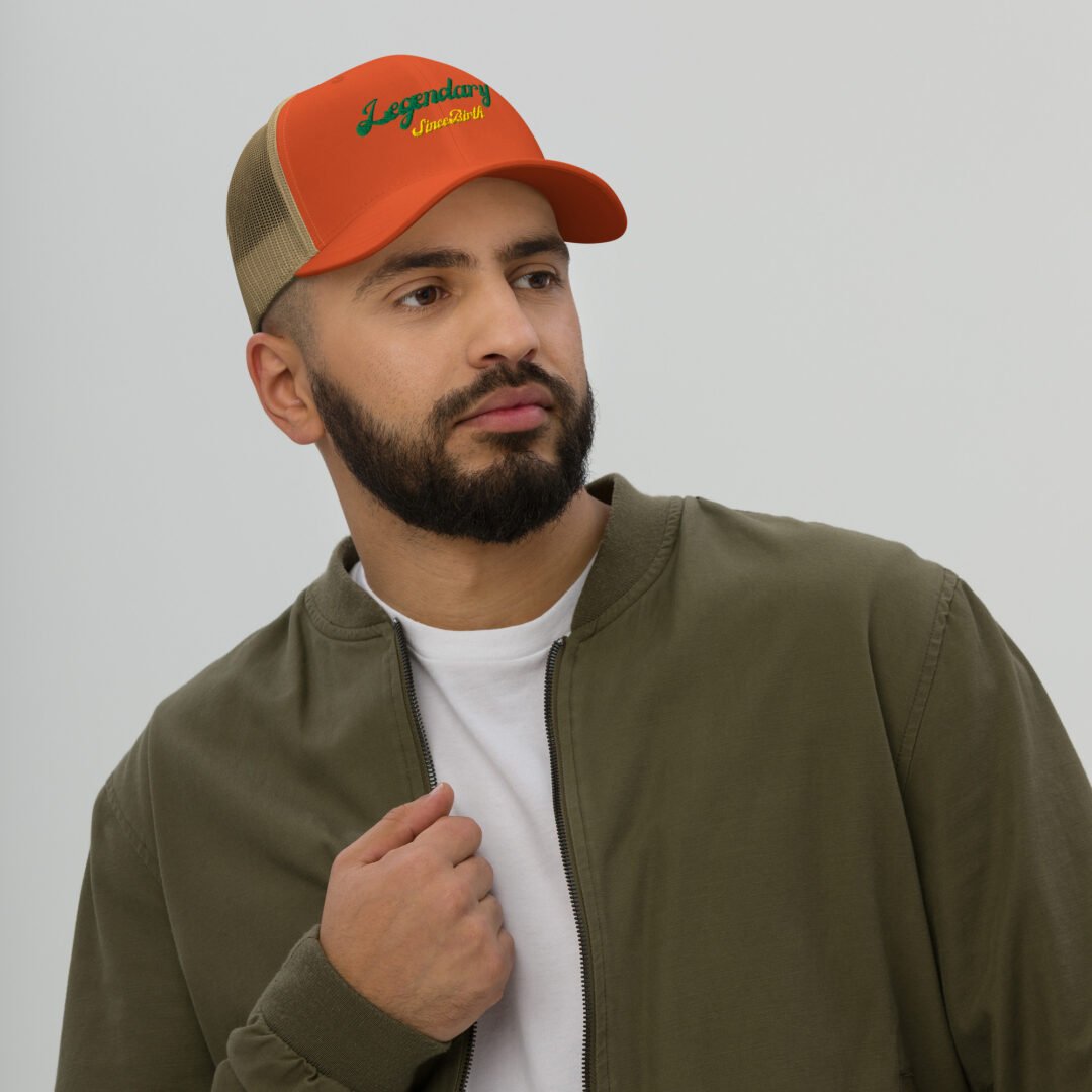 "Legendary Since Birth" - Retro Trucker Hat