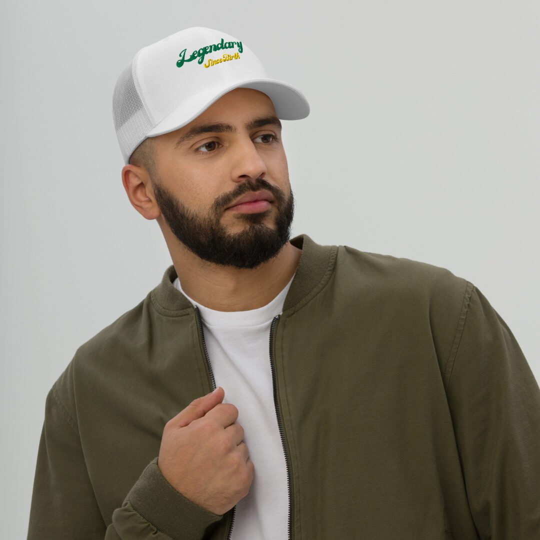 "Legendary Since Birth" - Retro Trucker Hat