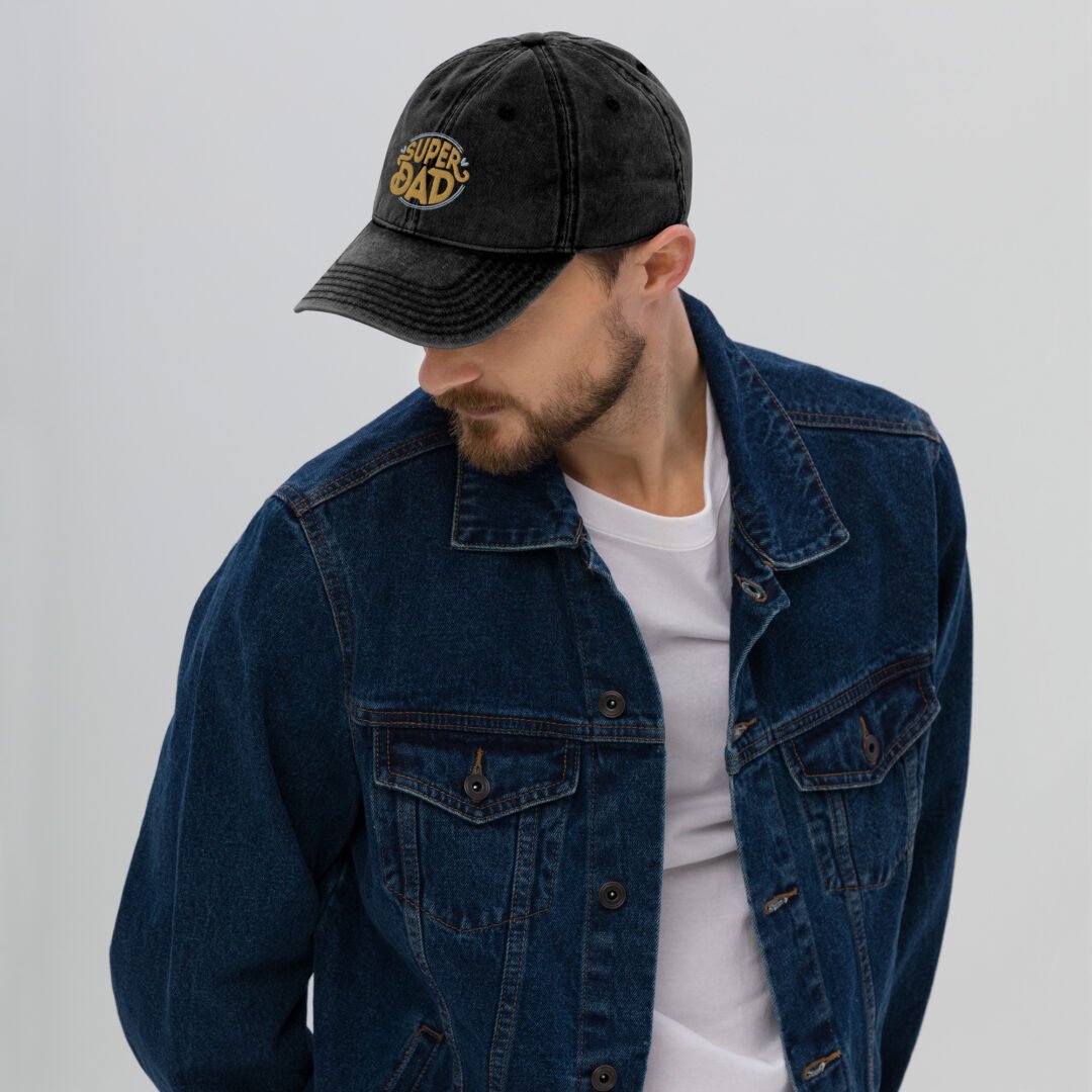 "SUPER DAD" - Vintage Cap
