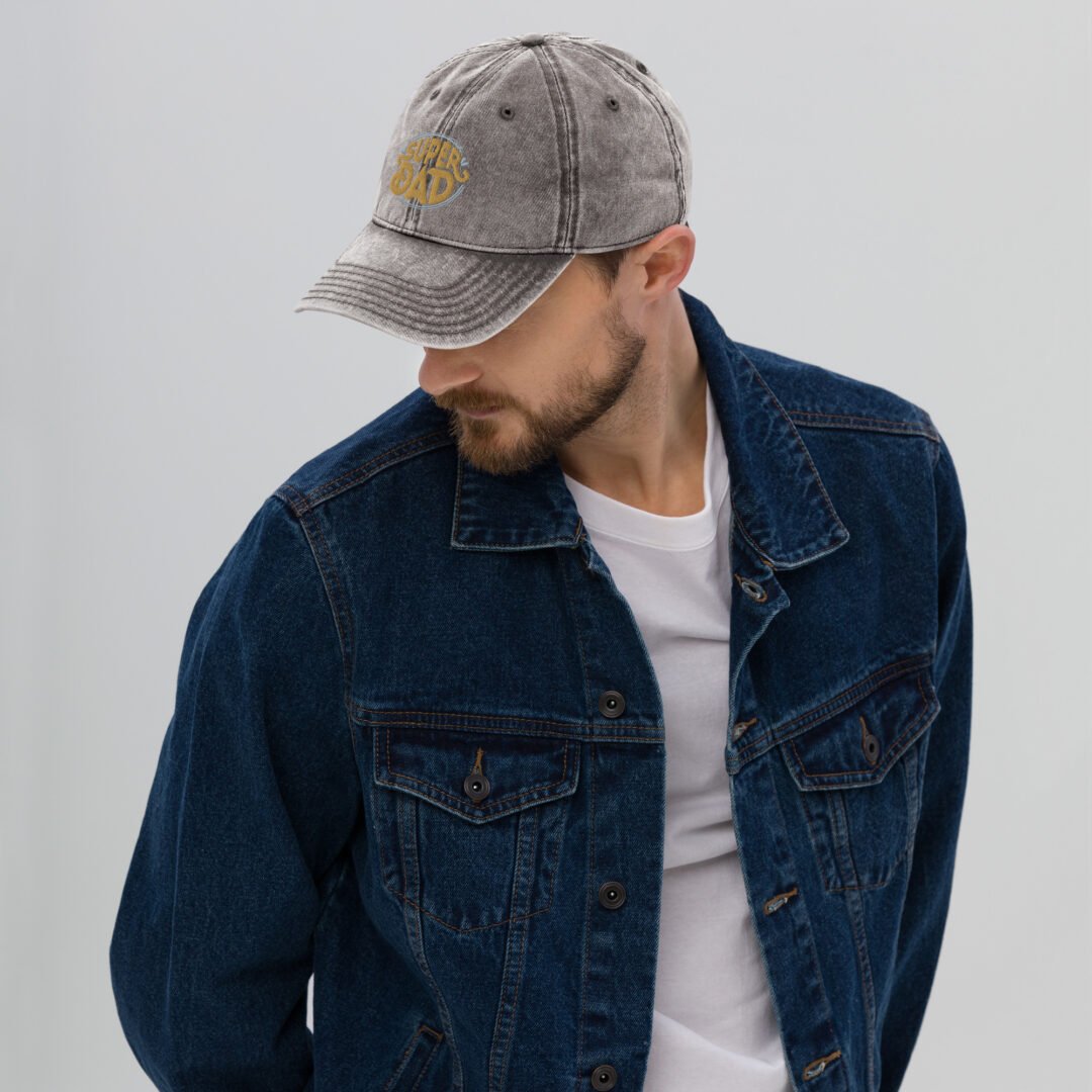"SUPER DAD" - Vintage Cap