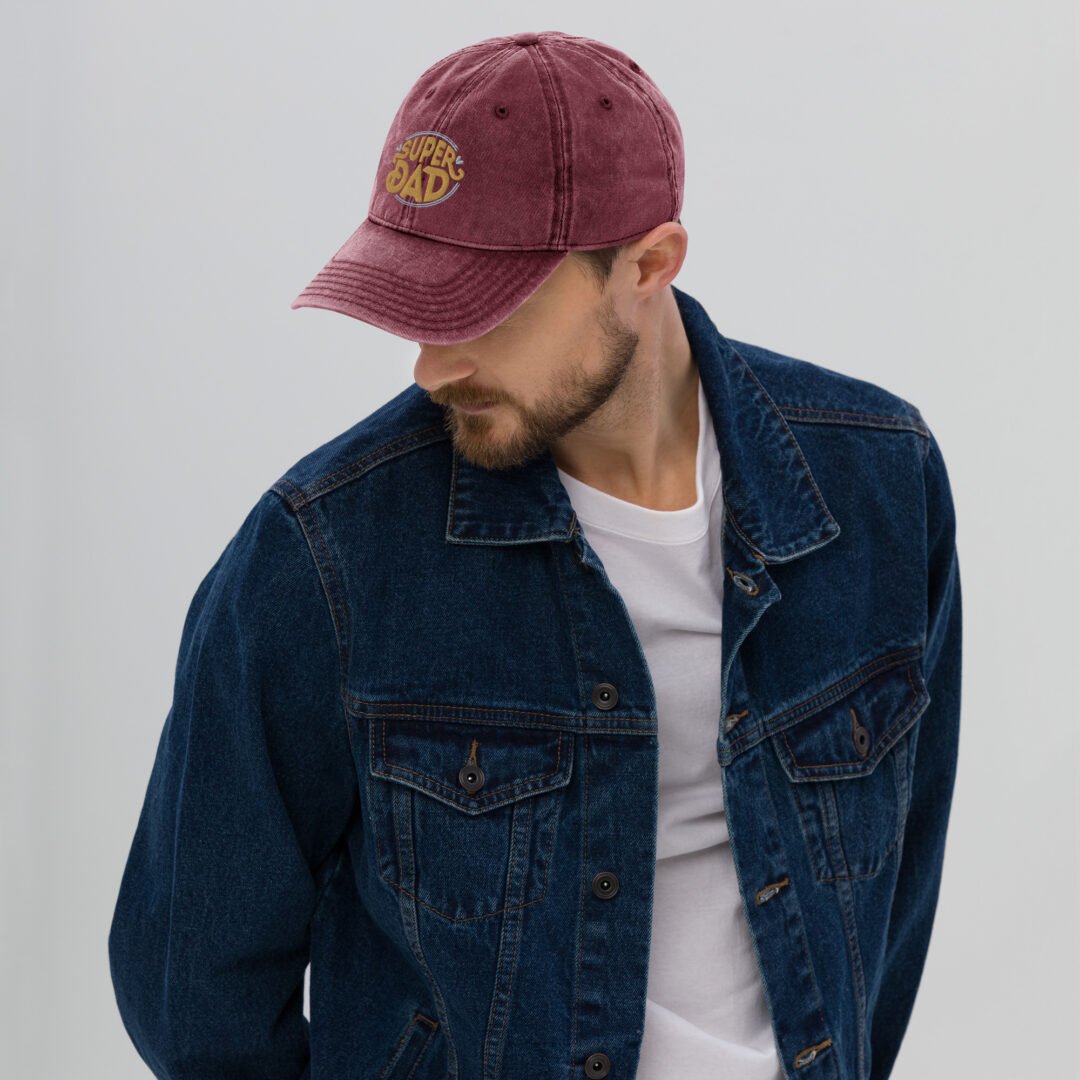 "SUPER DAD" - Vintage Cap