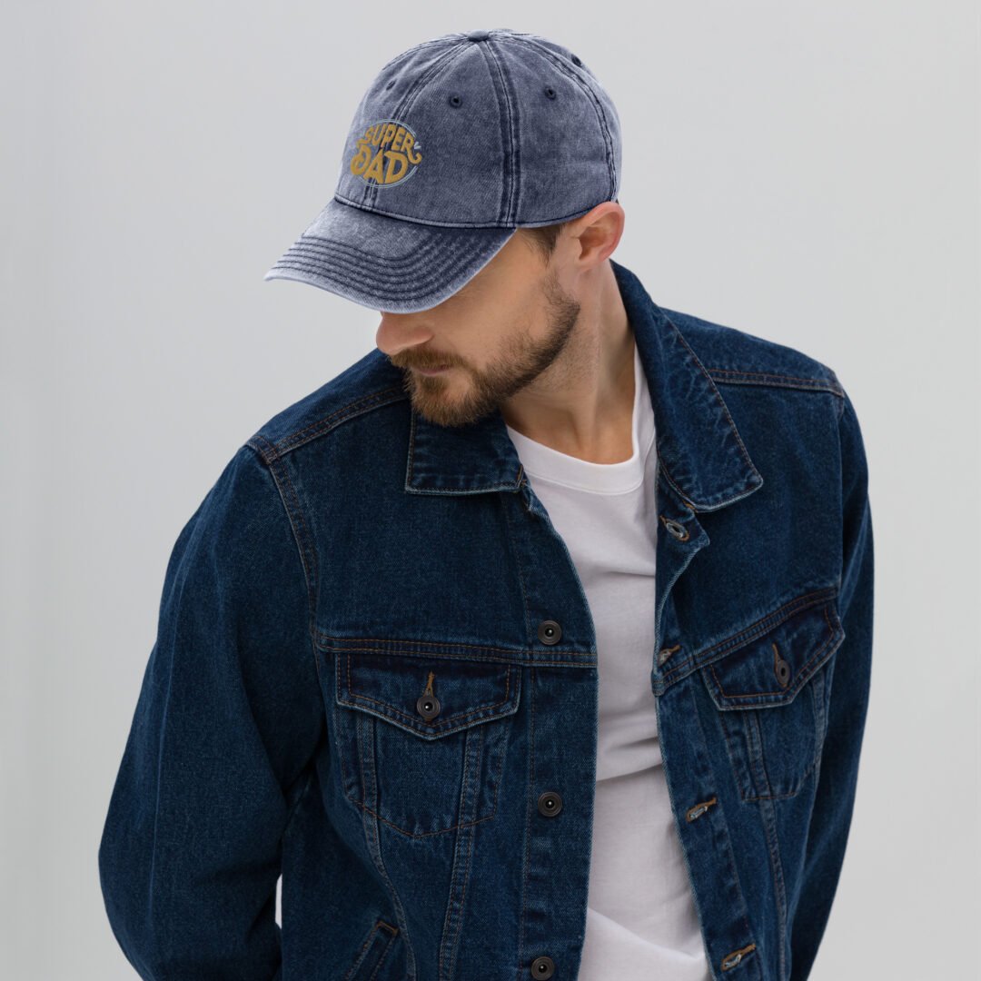 "SUPER DAD" - Vintage Cap