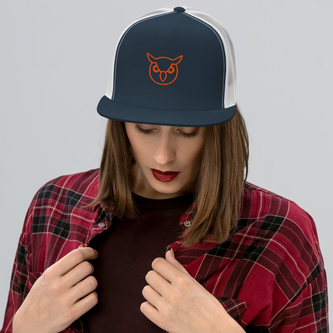 Owl Head - 5 Panel Trucker Hat