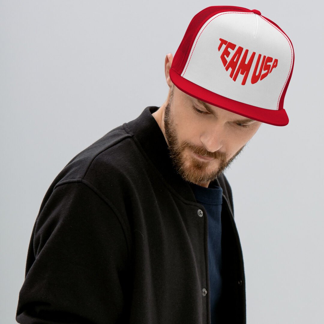 "TEAM USA" - 5 Panel Trucker Hat - Image 10