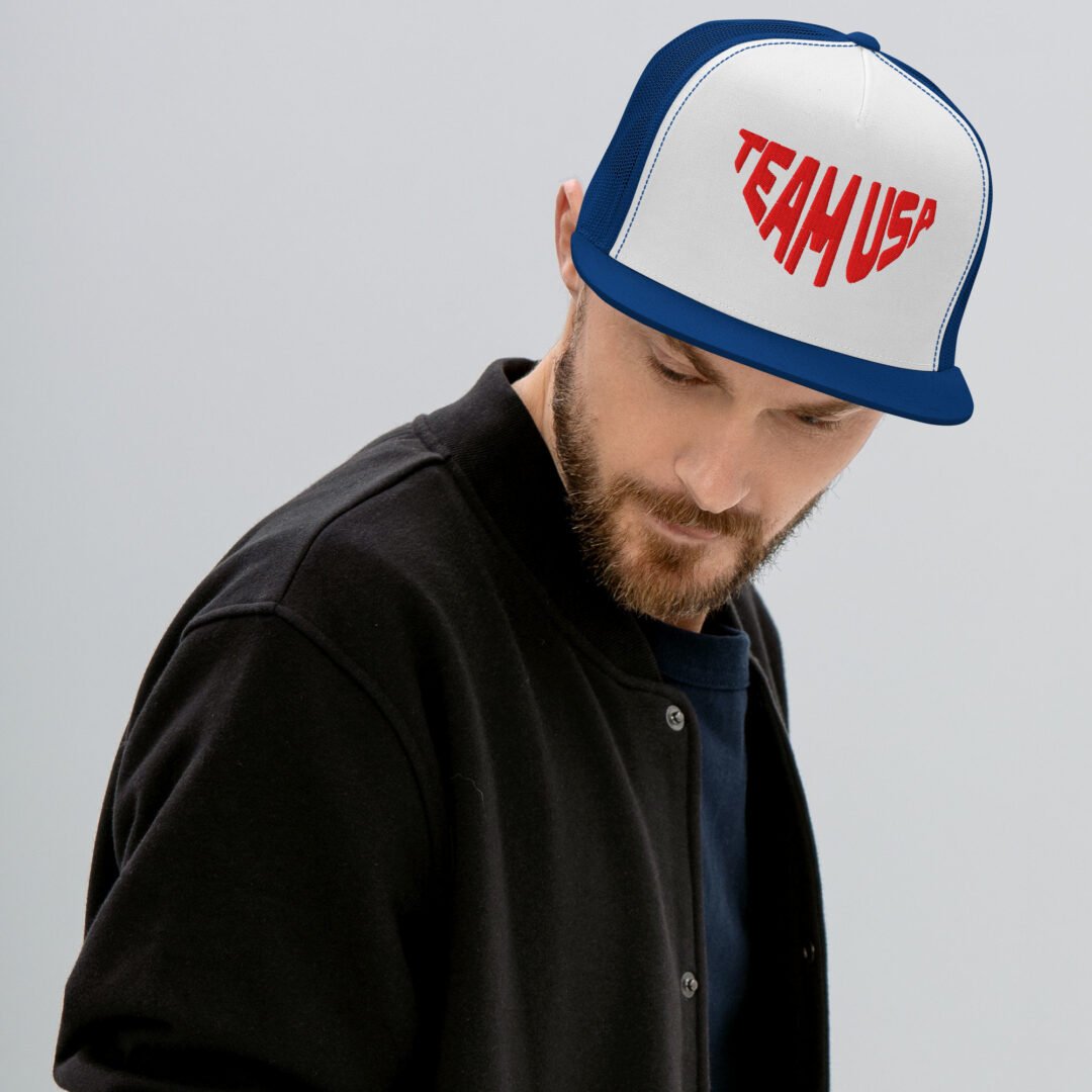 "TEAM USA" - 5 Panel Trucker Hat - Image 12