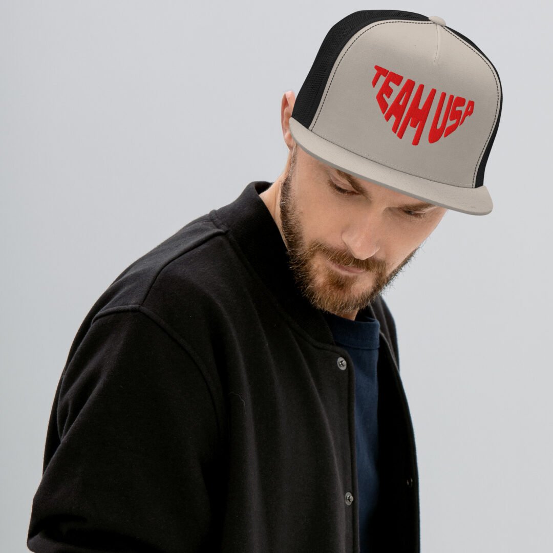 "TEAM USA" - 5 Panel Trucker Hat - Image 8